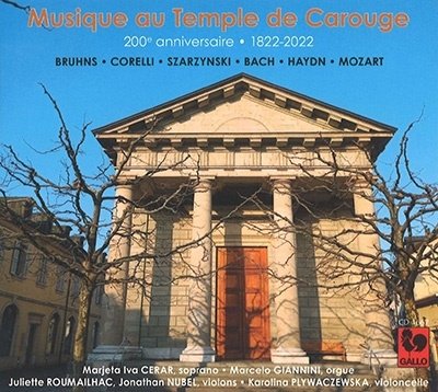 CD Shop - V/A MUSIQUE AU TEMPLE DE CAROUGE: BRUHNS/CORELLIS/SZARZYNSK