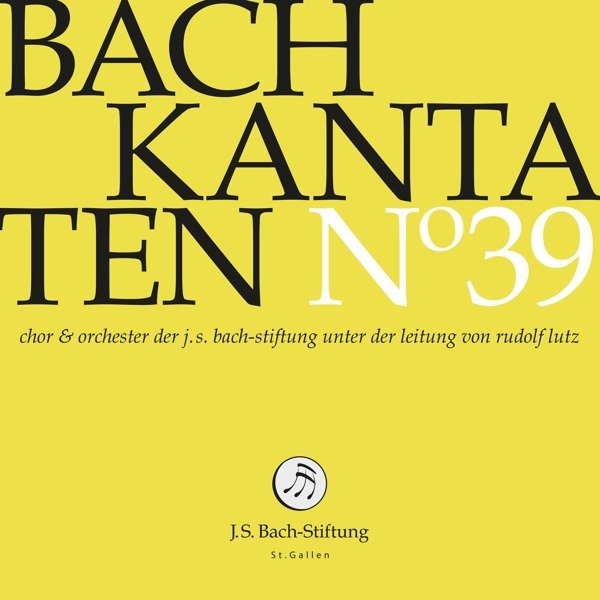 CD Shop - CHOIR & ORCHESTRA OF THE BACH KANTATEN NO.39