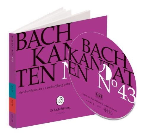 CD Shop - CHOIR & ORCHESTRA OF THE BACH KANTATEN NO.43