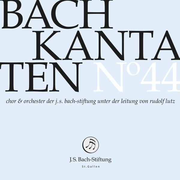 CD Shop - CHOIR & ORCHESTRA OF THE BACH KANTATEN NO.44