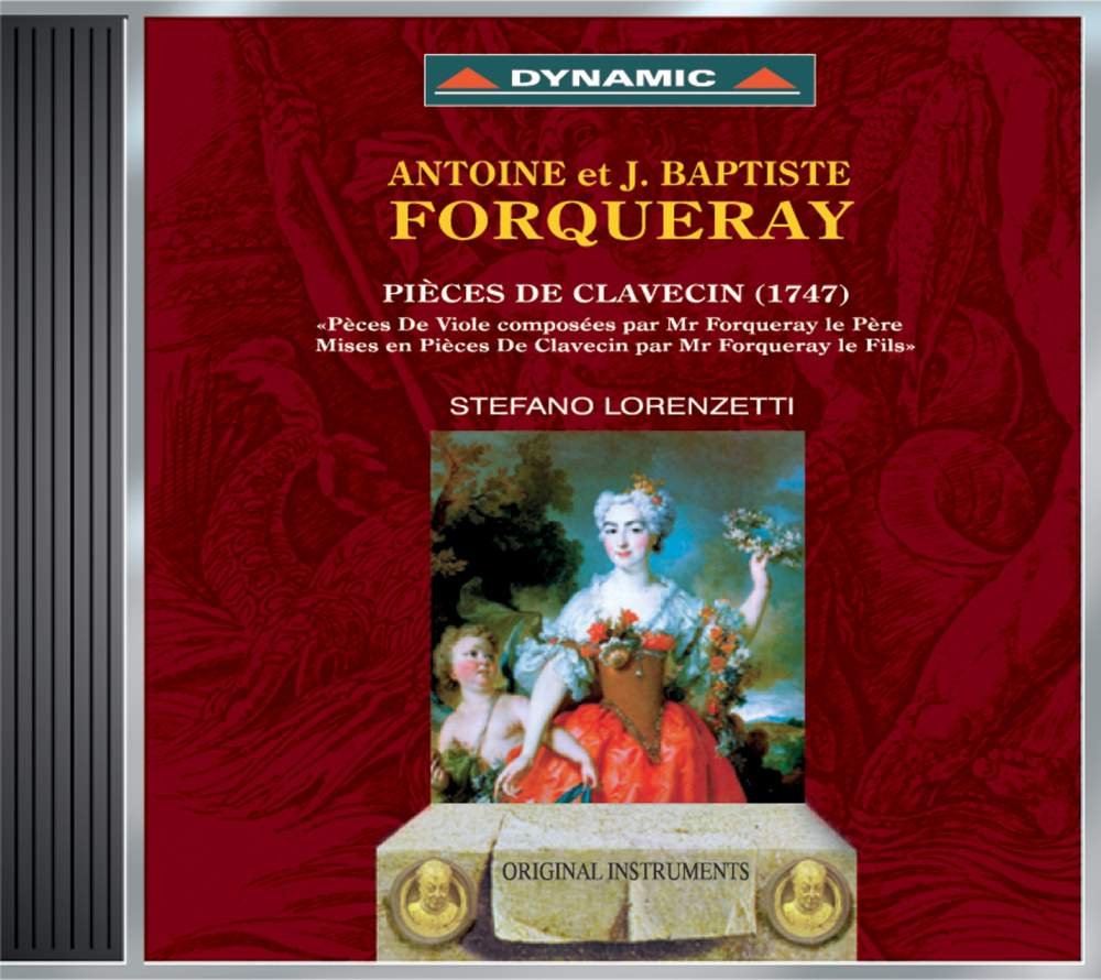 CD Shop - LORENZETTI, STEFANO FORQUERAY: HARPSICHORD SUITES NOS. 1, 3, 4 AND 5