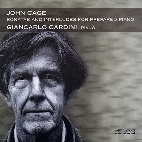 CD Shop - CAGE, JOHN & GIANCARLO CA SONATAS AND INTELUDES FOR PREPARED PIANO