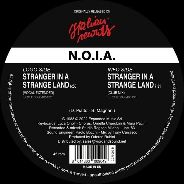 CD Shop - N.O.I.A. STRANGER IN A STRANGE LAND