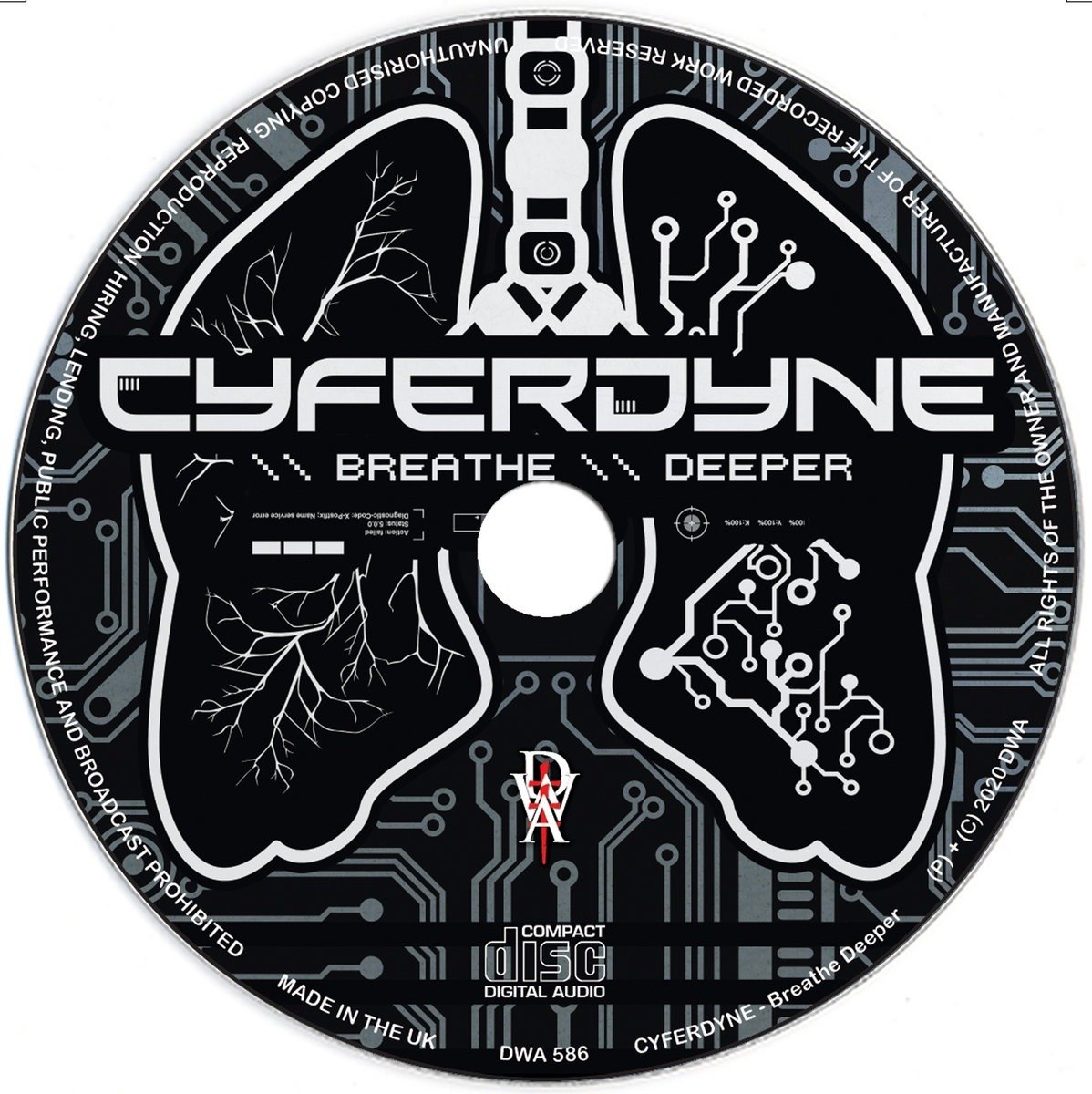 CD Shop - CYFERDYNE BREATHE DEEPER