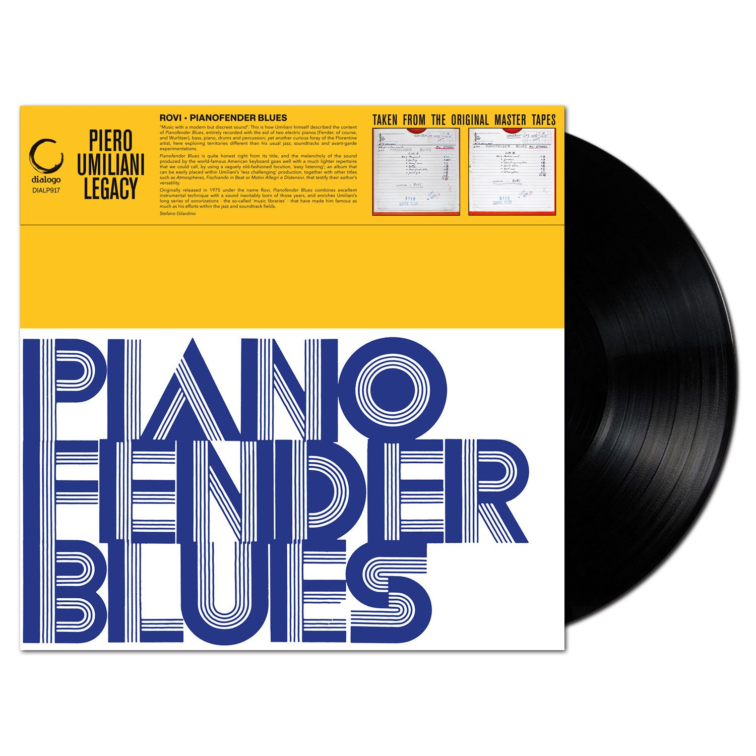 CD Shop - ROVI / UMILIANI, PIERO PIANOFENDER BLUES