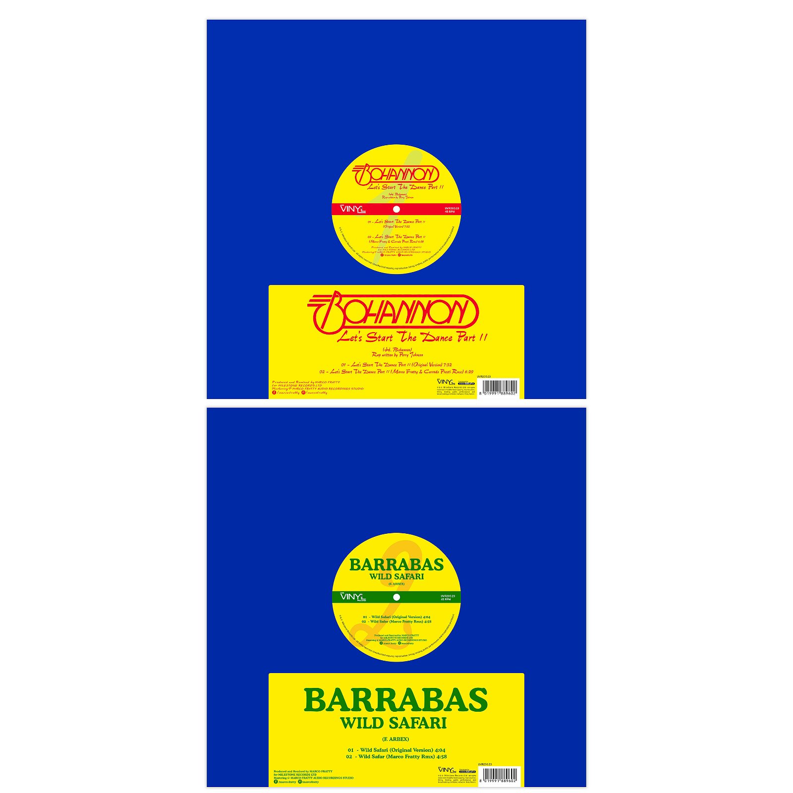 CD Shop - BOHANNON/BARABBAS LET\