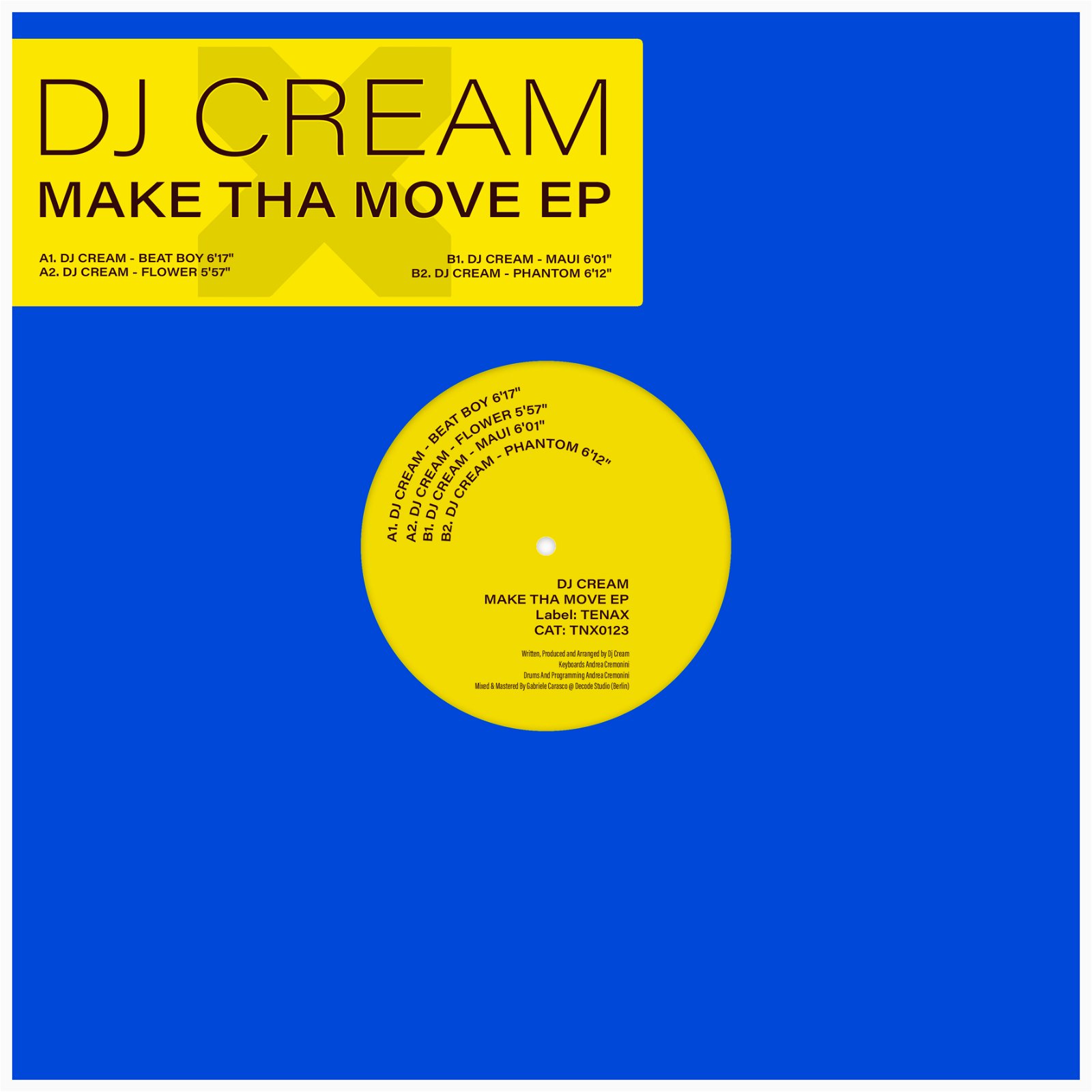 CD Shop - DJ CREAM MAKE THA MOVE EP