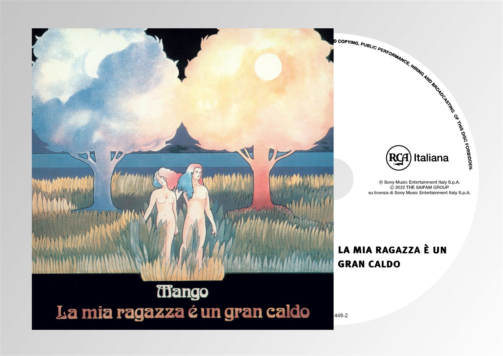 CD Shop - MANGO LA MIA RAGAZZA E UN GRAN CALDO