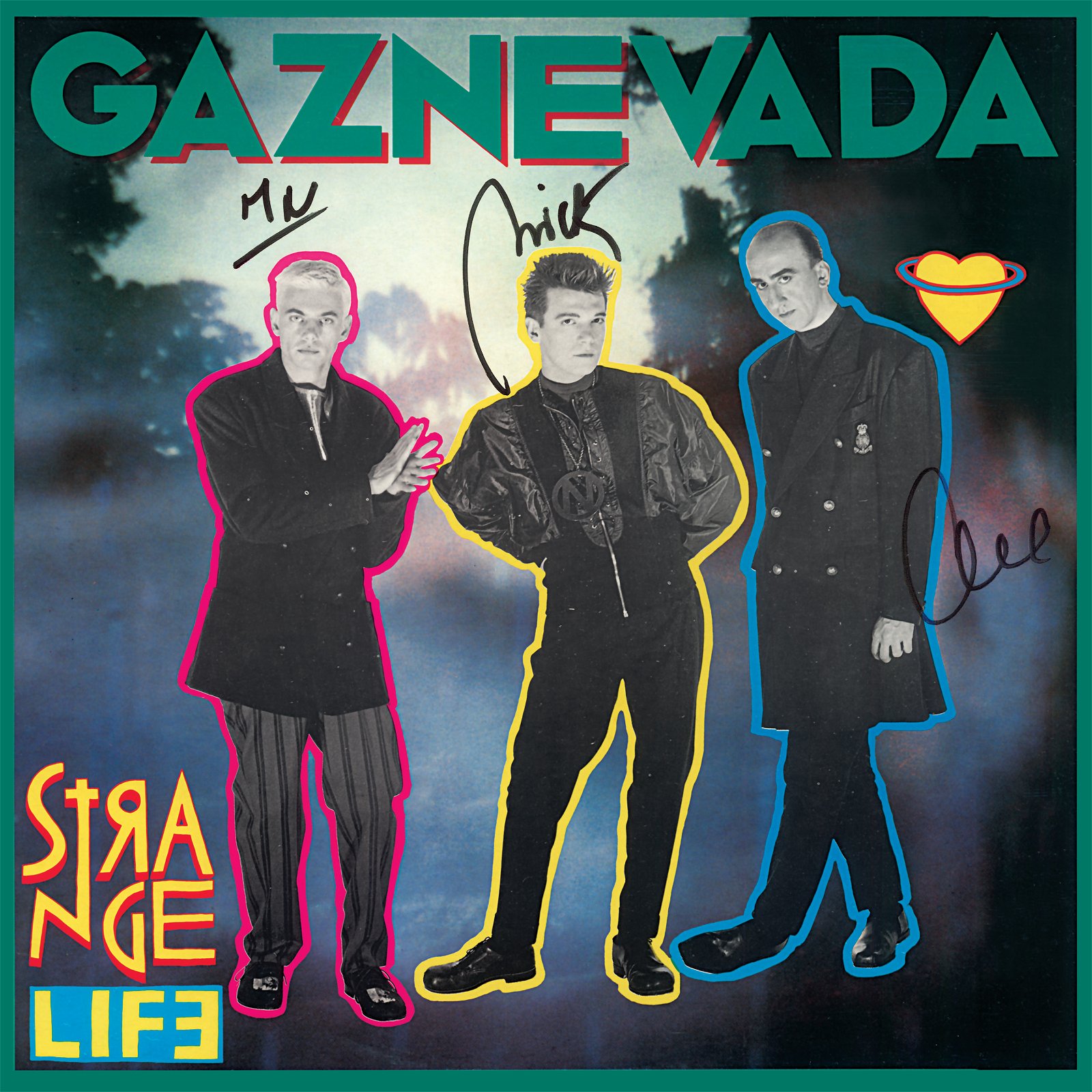 CD Shop - GAZNEVADA STRANGE LIFE