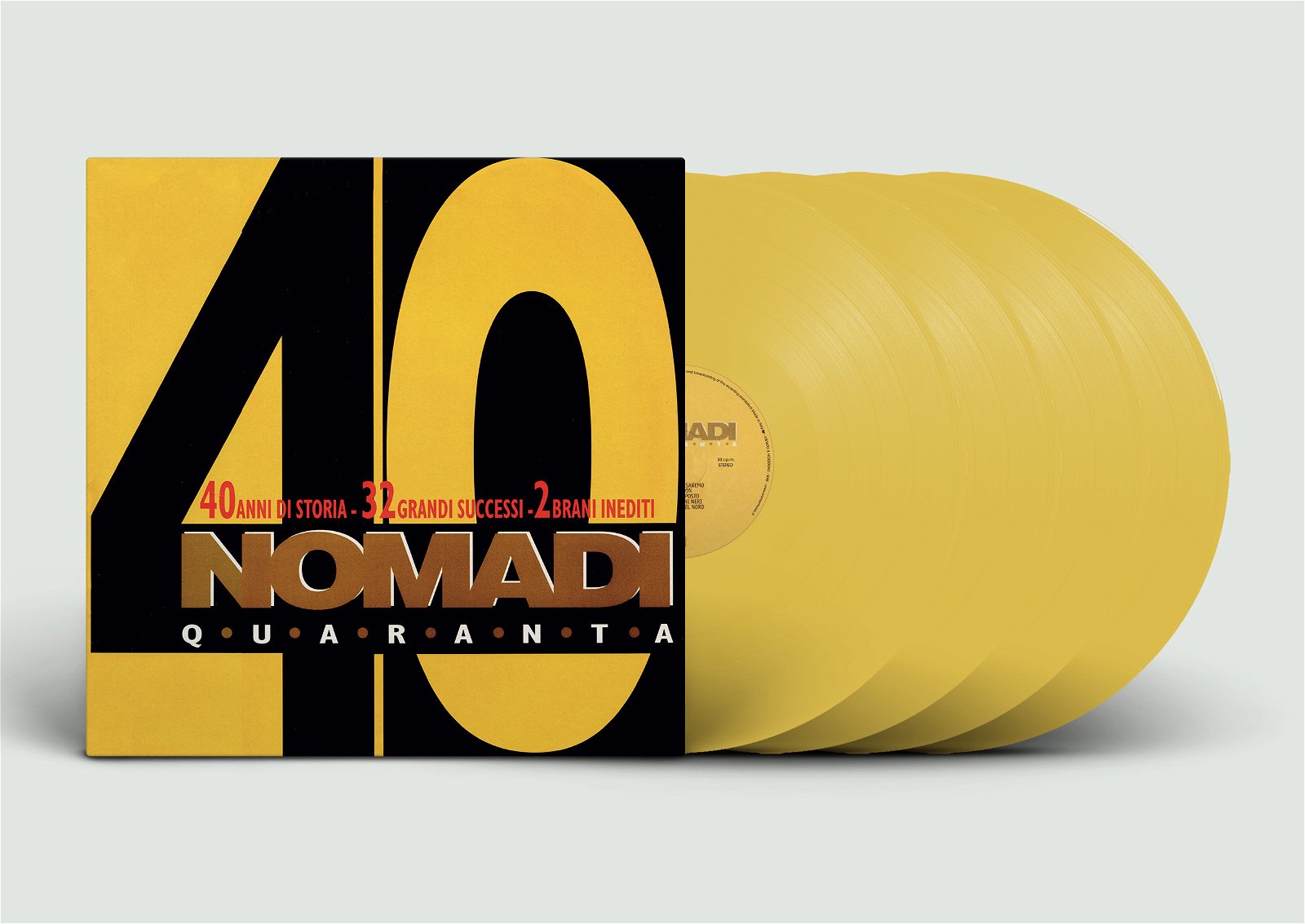CD Shop - NOMADI NOMADI 40