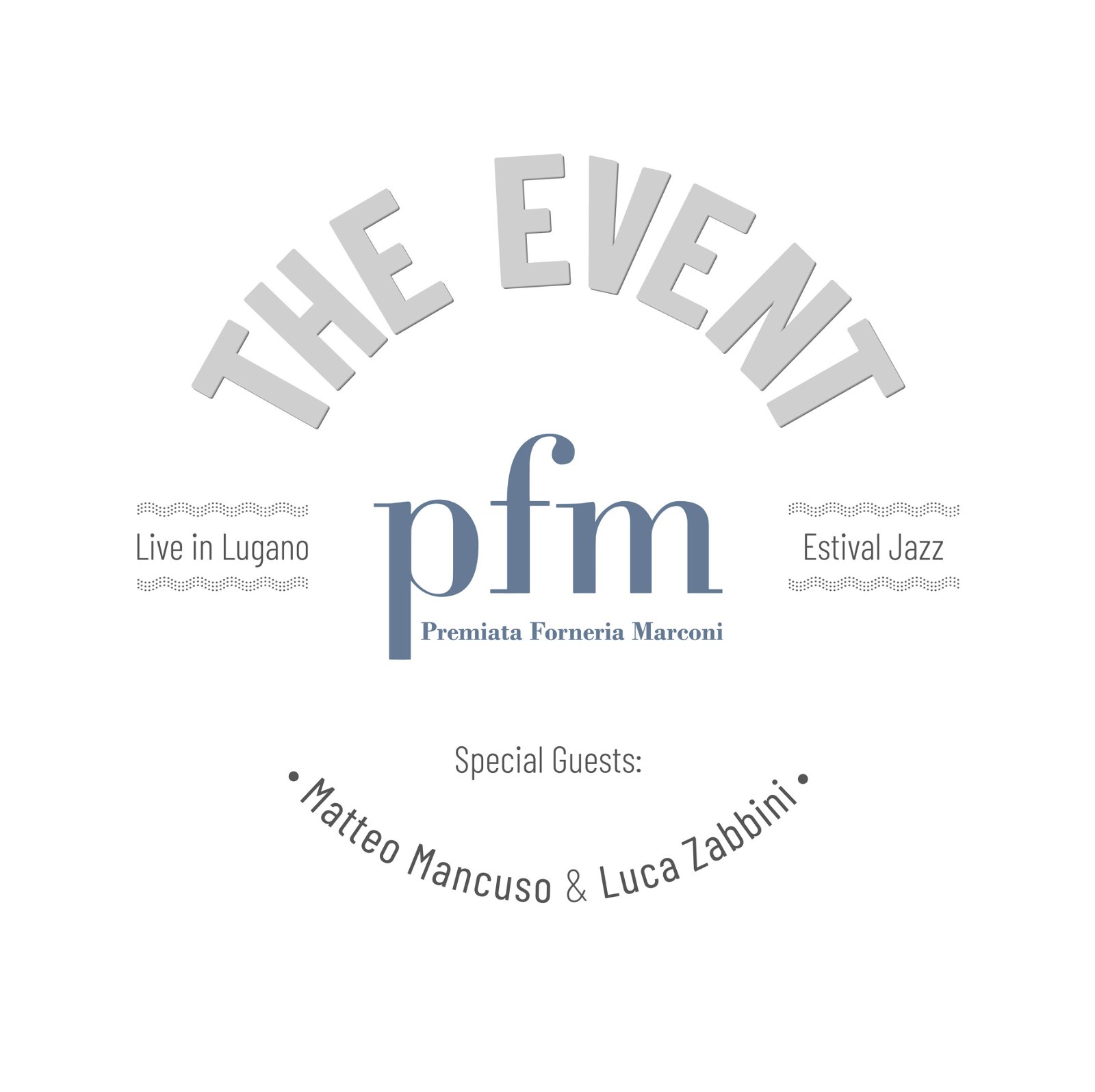 CD Shop - P.F.M. EVENT LIVE IN LUGANO