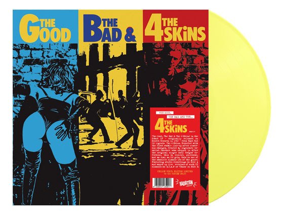 CD Shop - FOUR SKINS THE GOOD, THE BAD & THE 4 SKINS