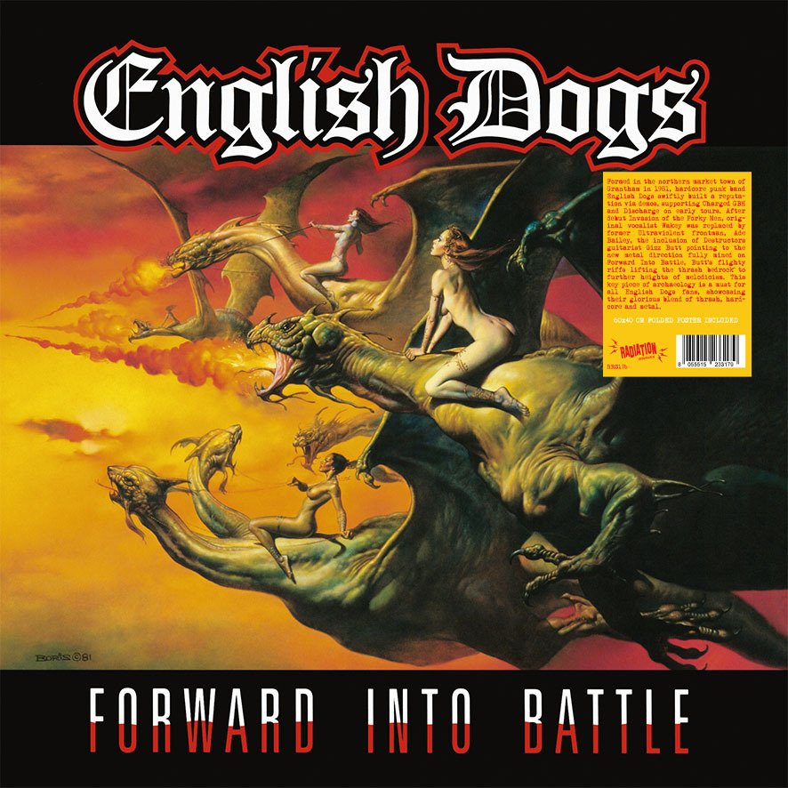 CD Shop - ENGLISH DOGS FORWARD INTO BATTLE