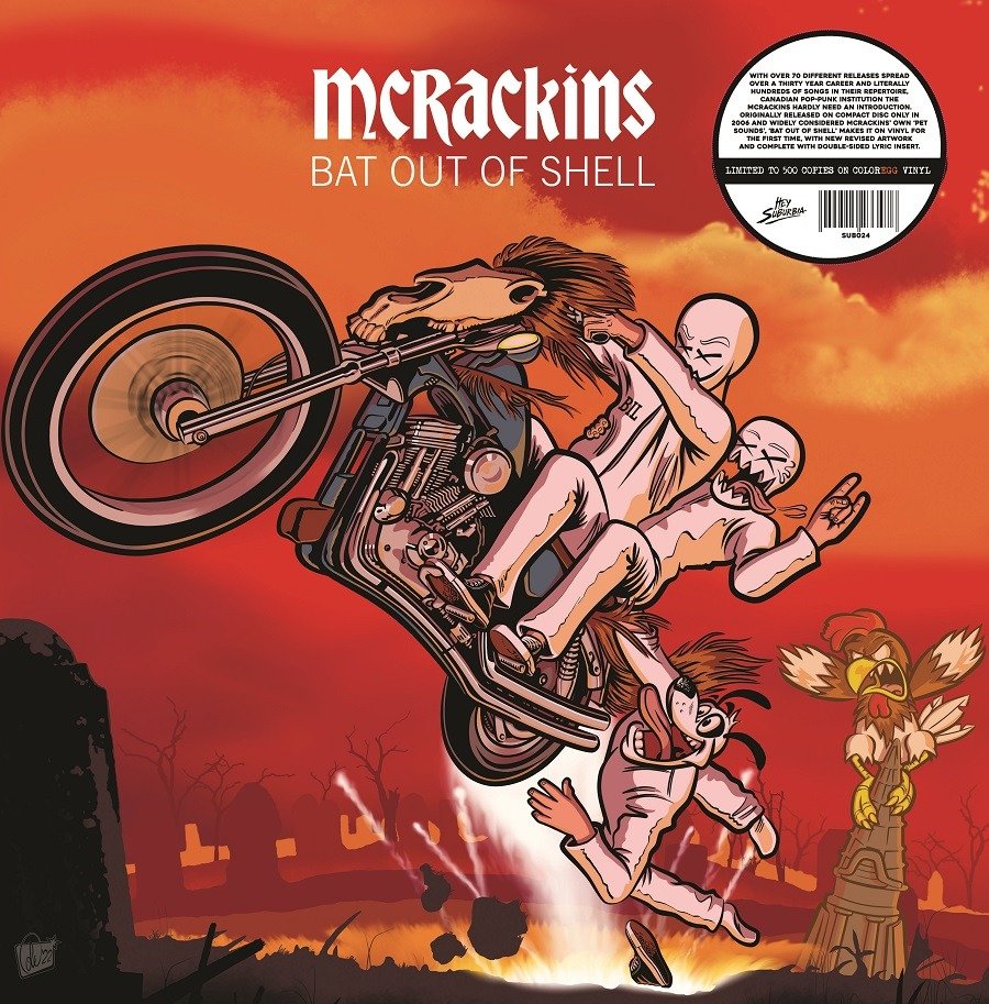 CD Shop - MCRACKINS BAT OUT OF SHELL