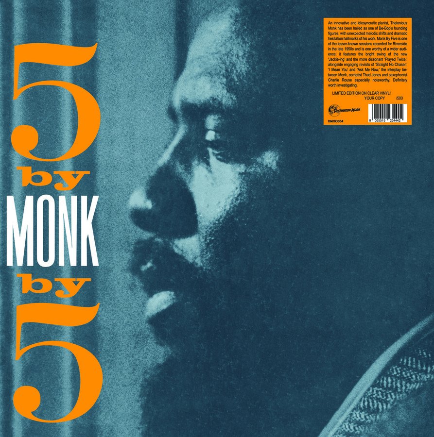 CD Shop - THELONIOUS MONK 5 BY MONK BY 5