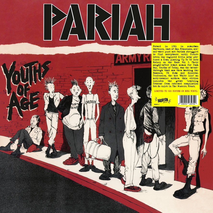 CD Shop - PARIAH YOUTHS OF AGE