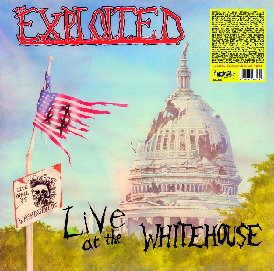 CD Shop - EXPLOITED LIVE AT THE WHITEHOUSE