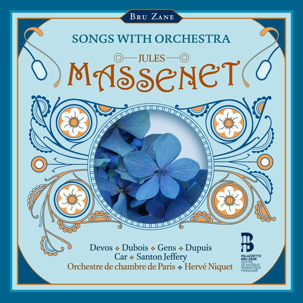CD Shop - ORCHESTRE DE CHAMBRE DE P MASSENET: SONGS WITH ORCHESTRA