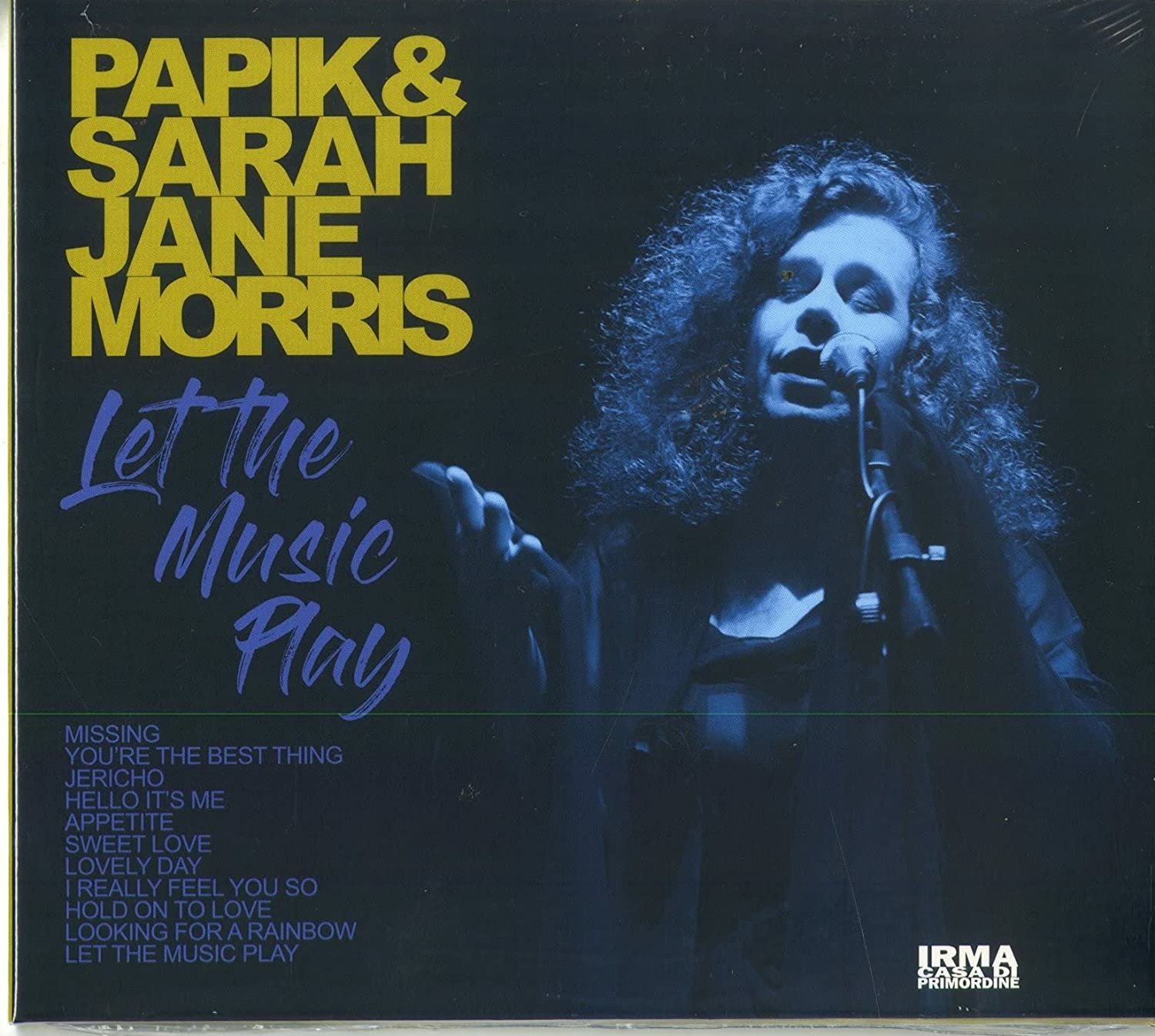 CD Shop - PAPIK & SARAH JANE MORRIS LET THE MUSIC PLAY