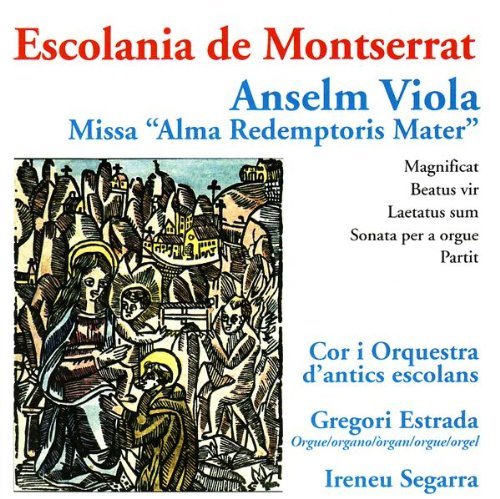 CD Shop - ESCOLANIA DE MONTSERRAT VIOLA - MISSA ALMA REDEMPTORIS MATER