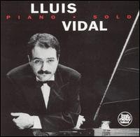 CD Shop - VIDAL, LLUIS PIANO SOLO