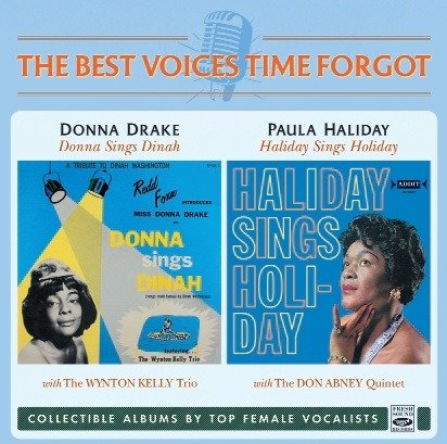 CD Shop - DRAKE, DONNA/PAULA HALIDA DONNA SINGS DINAH + HALIDAY SINGS HOLIDAY