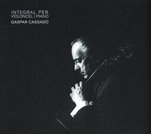 CD Shop - CASSADO, G. INTEGRAL PER VIOLONCEL I PIANO