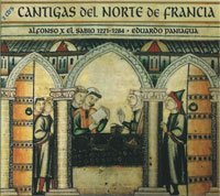 CD Shop - PANIAGUA, EDUARDO CANTIGAS OF NORTHERN FRANCE
