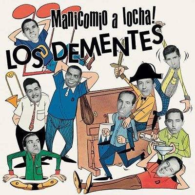 CD Shop - LOS DEMENTES MANICOMIA A LOCHA
