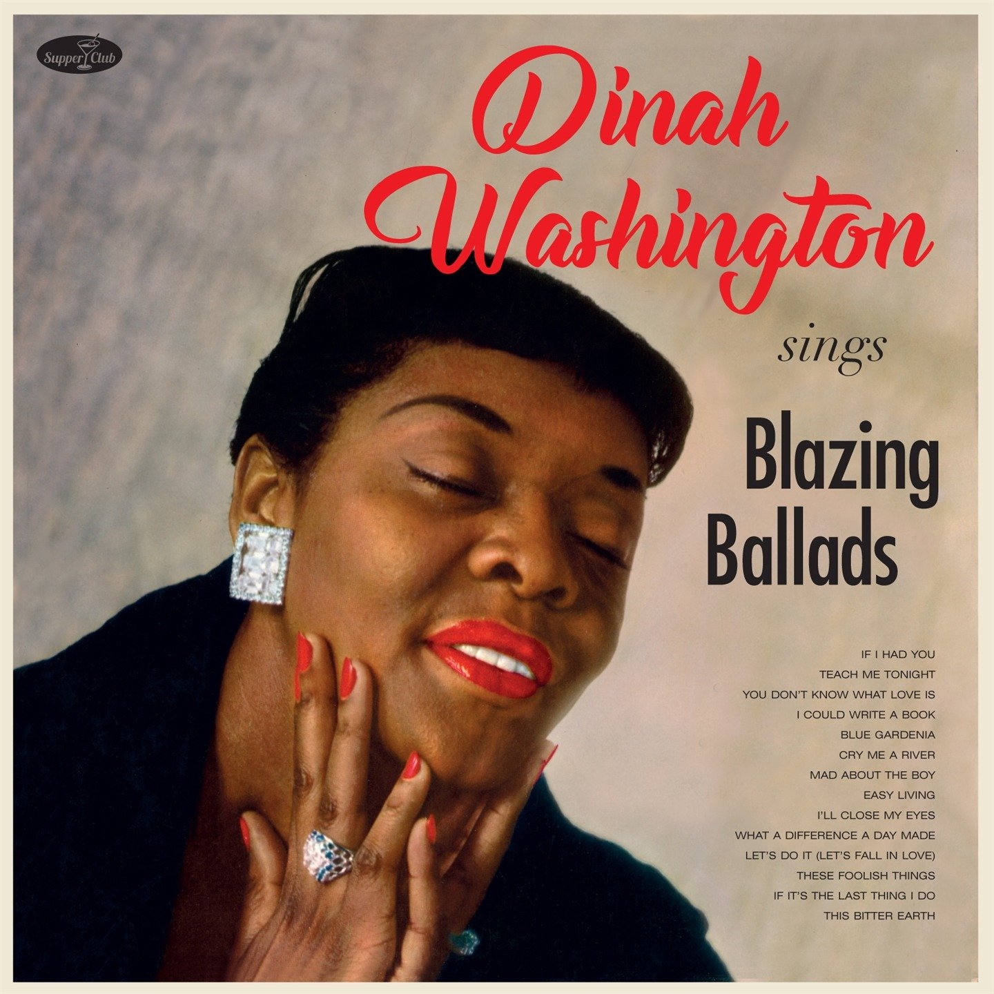 CD Shop - WASHINGTON, DINAH SINGS BLAZING BALLADS