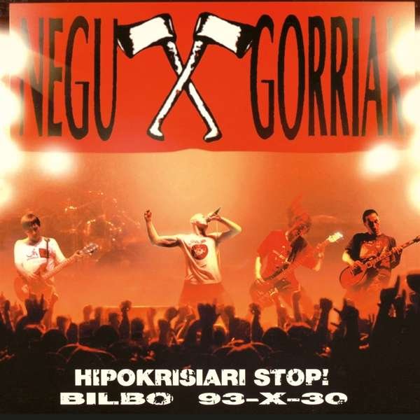 CD Shop - NEGU GORRIAK HIPOKRISIARI STOP! BILBO 93-X-30