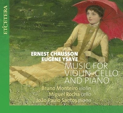 CD Shop - MONTEIRO, BRUNO/MIGUEL RO MUSIC FOR VIOLIN, CELLO AND PIANO