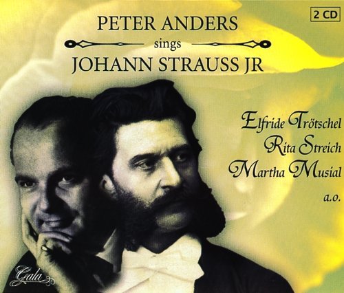 CD Shop - ANDERS, PETER SINGS JOHANN STRAUSS JR.
