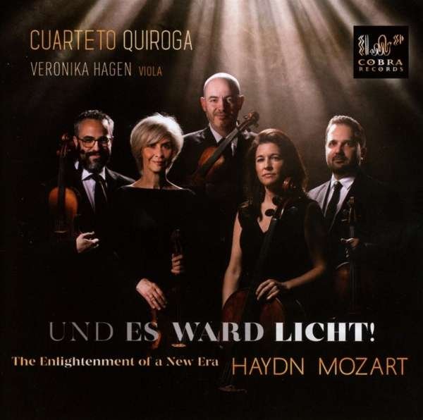 CD Shop - CUARTETO QUIROGA / VERONI HAYDN & MOZART: THE ENLIGHTENMENT OF A NEW ERA
