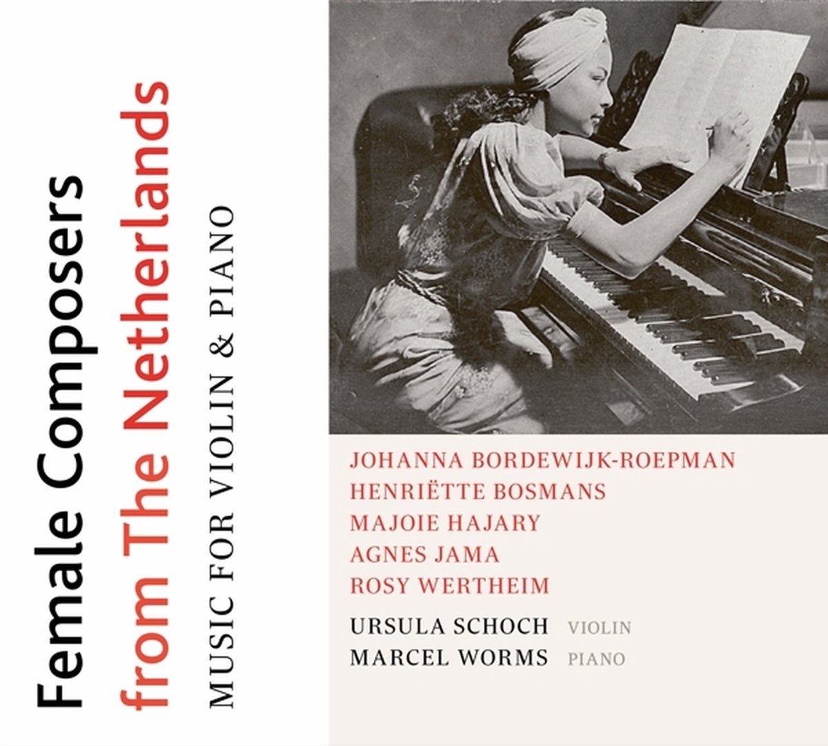 CD Shop - SCHOCH, URSULA / MARCEL W WOMEN COMPOSERS FROM THE NETHERLANDS