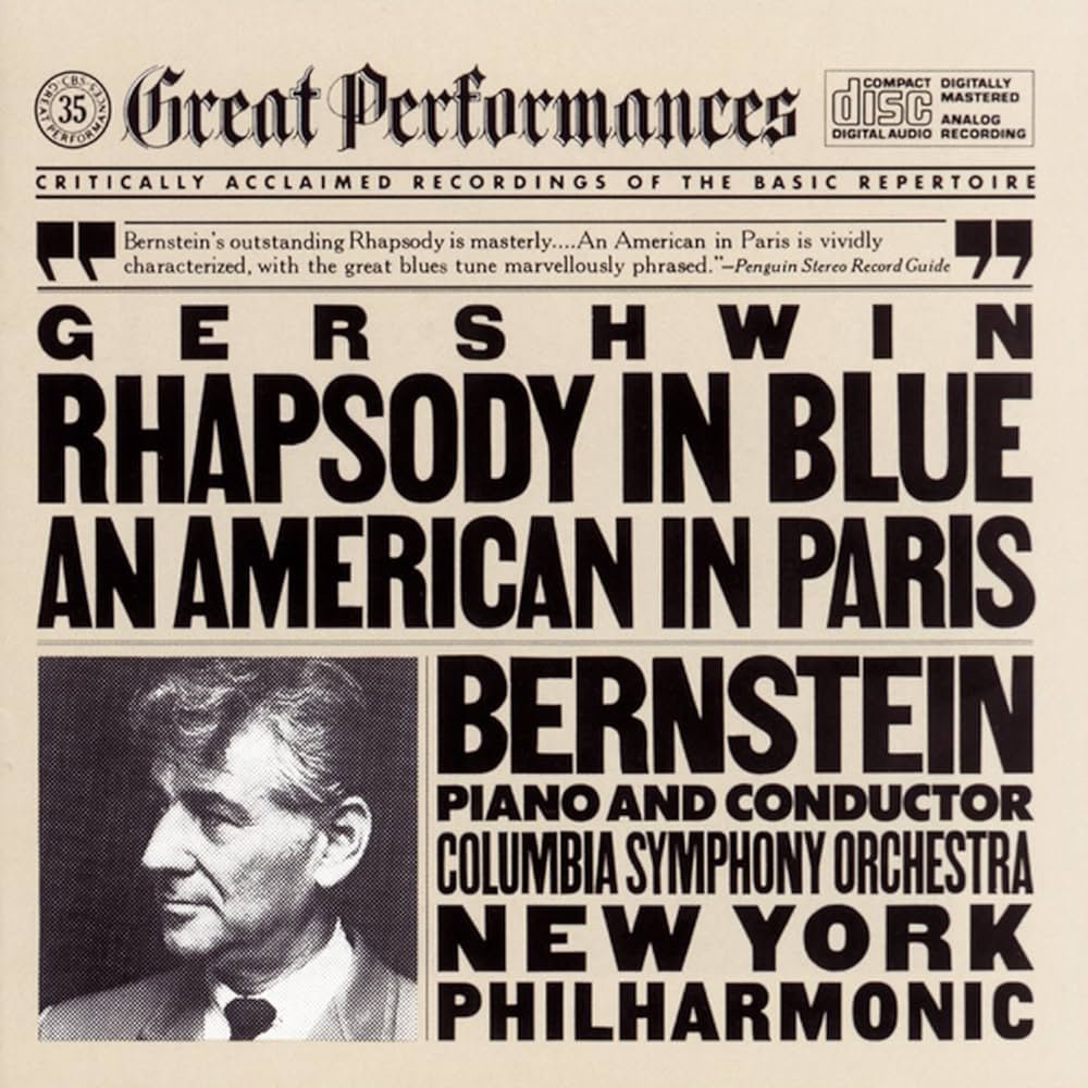 CD Shop - GERSHWIN, G. AN AMERICAN IN PARIS/RHAPSODY IN BLUE