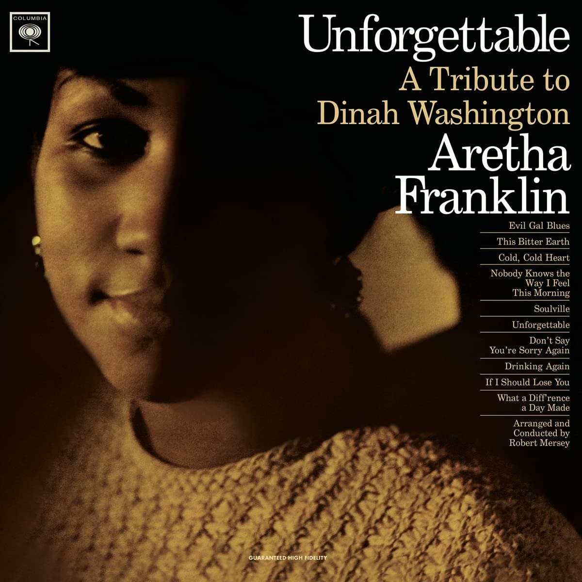 CD Shop - FRANKLIN, ARETHA UNFORGETTABLE - TRIBUTE TO DINAH WASHINGTON