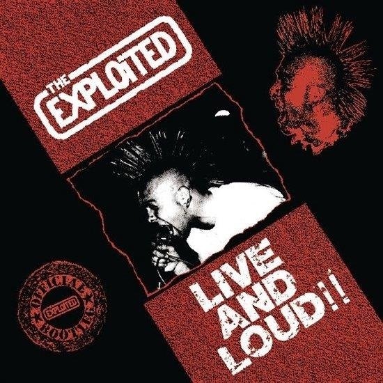 CD Shop - EXPLOITED LIVE AND LOUD