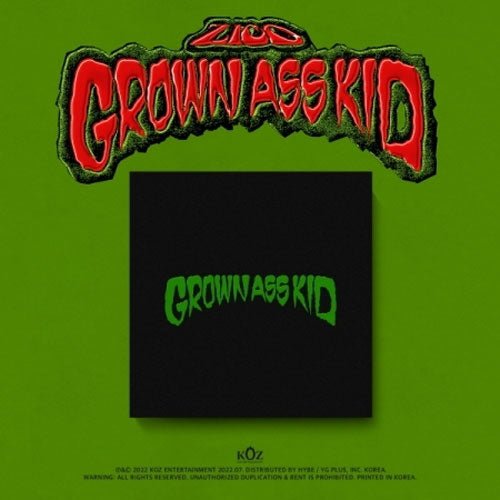 CD Shop - ZICO GROWN ASS KID