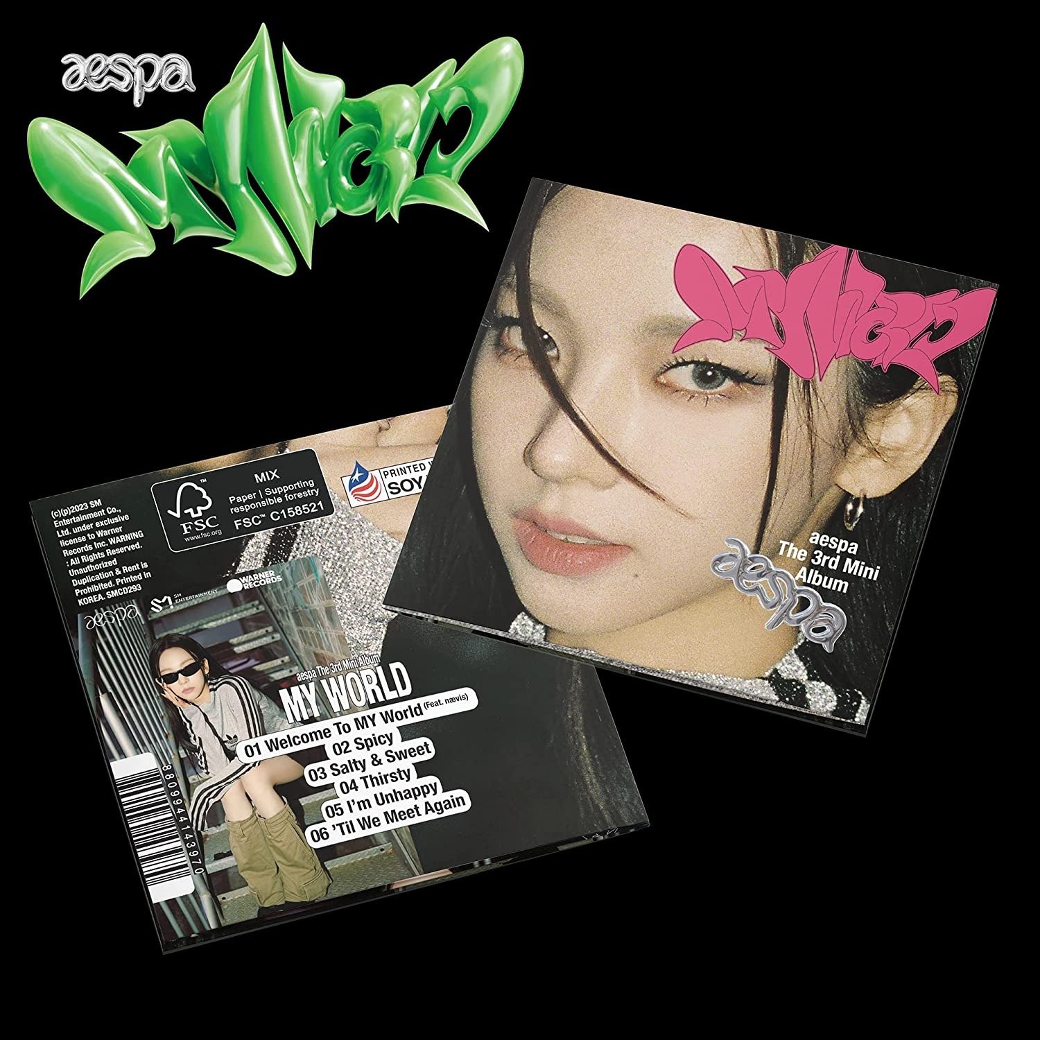 CD Shop - AESPA MY WORLD - THE 3RD MINI ALBUM (KARINA)