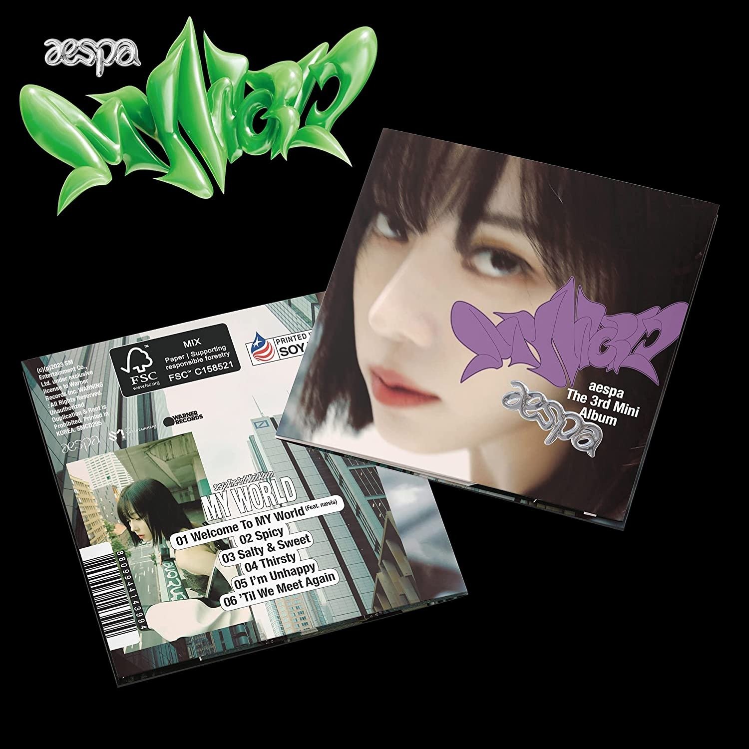 CD Shop - AESPA MY WORLD - THE 3RD MINI ALBUM (WINTER)