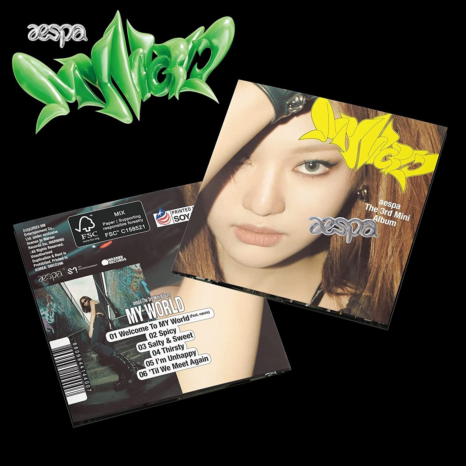 CD Shop - AESPA MY WORLD - THE 3RD MINI ALBUM (NINGNING)