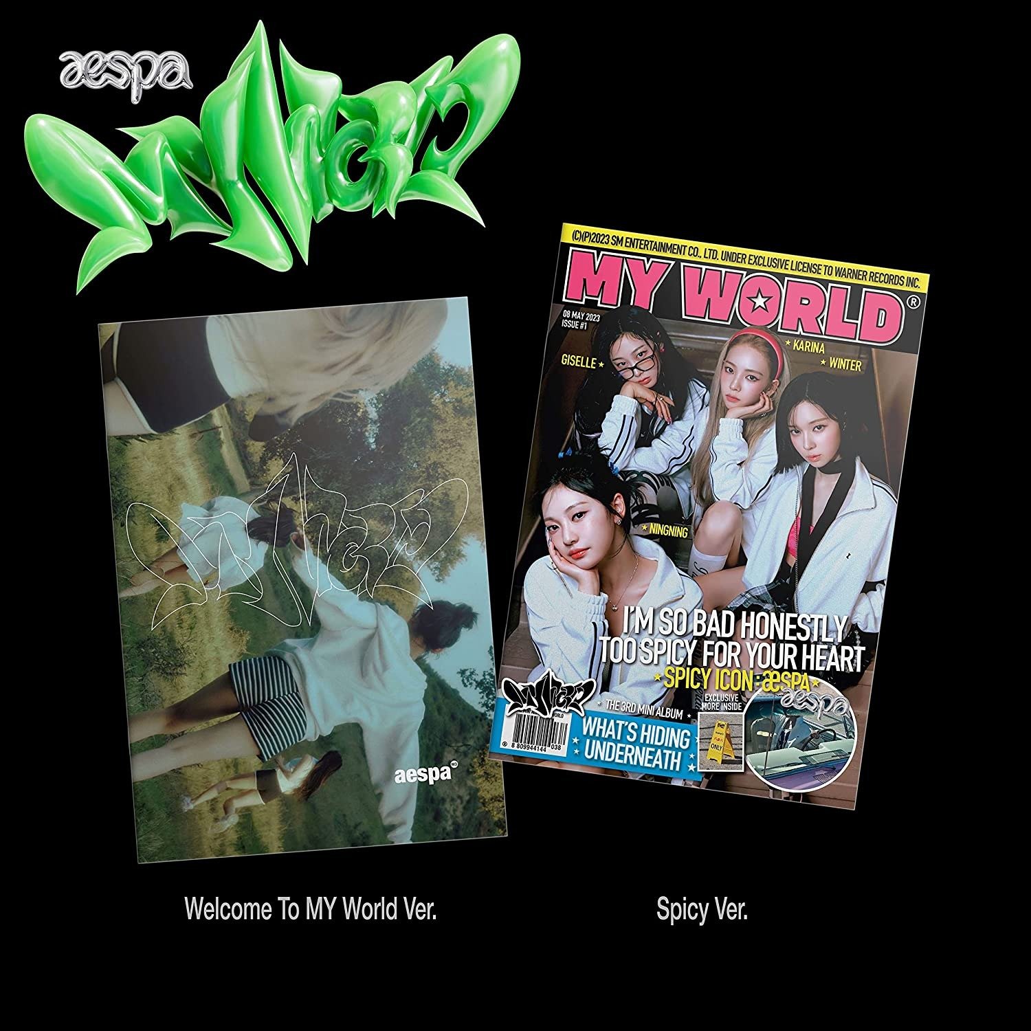 CD Shop - AESPA MY WORLD - THE 3RD MINI ALBUM (ZINE)