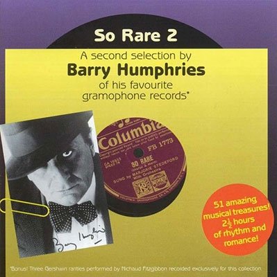 CD Shop - HUMPHRIES, BARRY SO RARE VOLUME 2