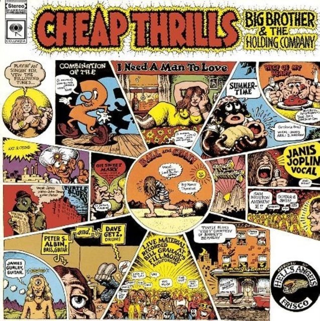 CD Shop - BIG BROTHER & THE ... CHEAP THRILLS