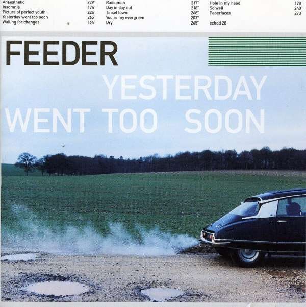 CD Shop - FEEDER YESTERDAY WENT TOO SOON