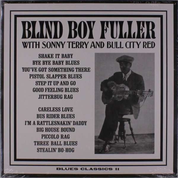 CD Shop - FULLER, BLIND BOY WITH SONNY TERRY AND BULL CITY RED