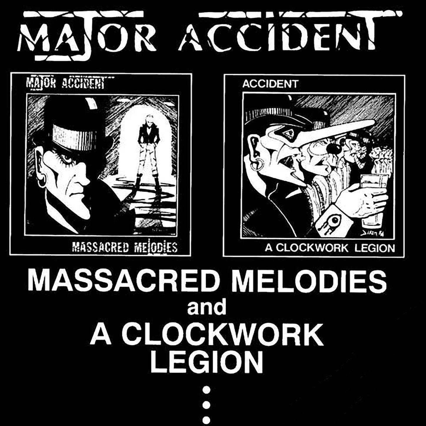 CD Shop - MAJOR ACCIDENT MASSACRED MELODIES/A CLOC