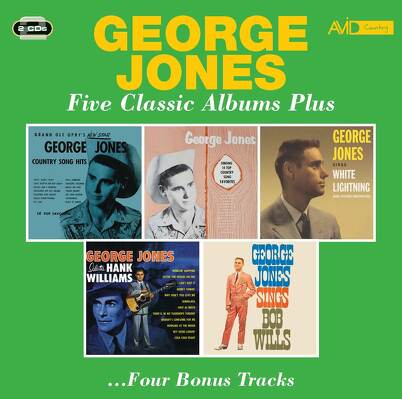 CD Shop - JONES, GEORGE FIVE CLASSIC ALBUMS PLUS