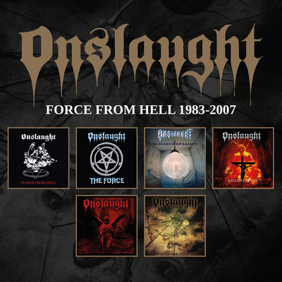 CD Shop - ONSLAUGHT FORCE FROM HELL 1983-2007